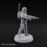 Not Here for Small Talk Human Sci-Fi Soldier F — Gun 7