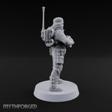 Not Here for Small Talk Human Sci-Fi Soldier F — Gun 7