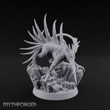 Bristling with Rage Hound of Tindalos A Miniature for Dungeons and Dragons, Pathfinder or other TTRPGs