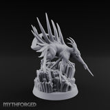 Bristling with Rage Hound of Tindalos A Miniature for Dungeons and Dragons, Pathfinder or other TTRPGs