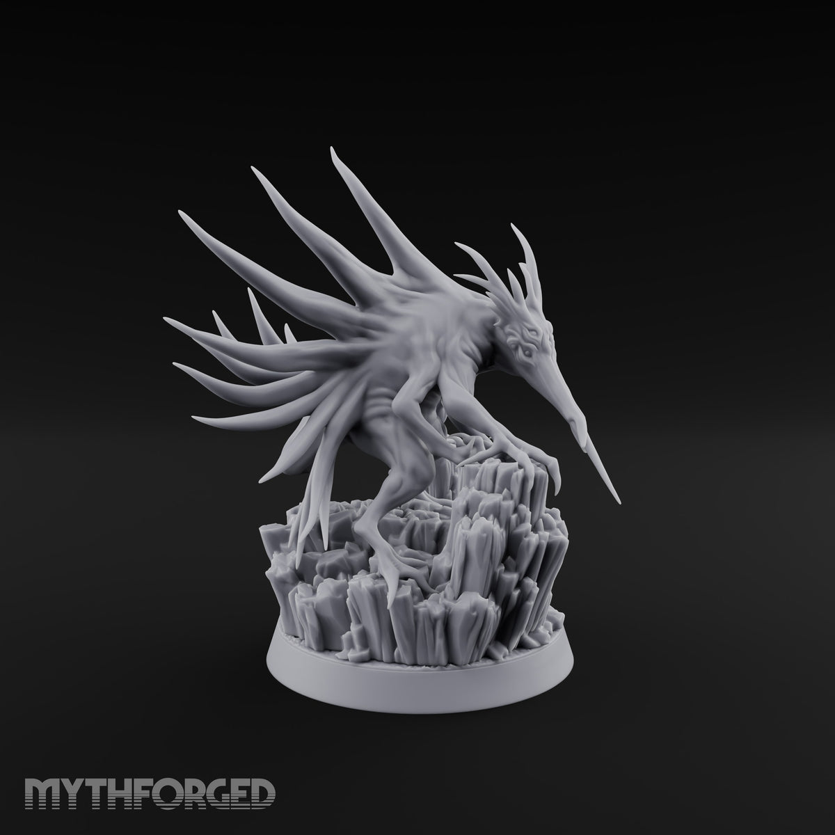 Bristling with Rage Hounds of Tindalos Miniature for Dungeons and Dragons, Pathfinder or other TTRPGs