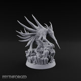 Bristling with Rage Hound of Tindalos B Miniature for Dungeons and Dragons, Pathfinder or other TTRPGs