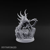 Bristling with Rage Hound of Tindalos B Miniature for Dungeons and Dragons, Pathfinder or other TTRPGs