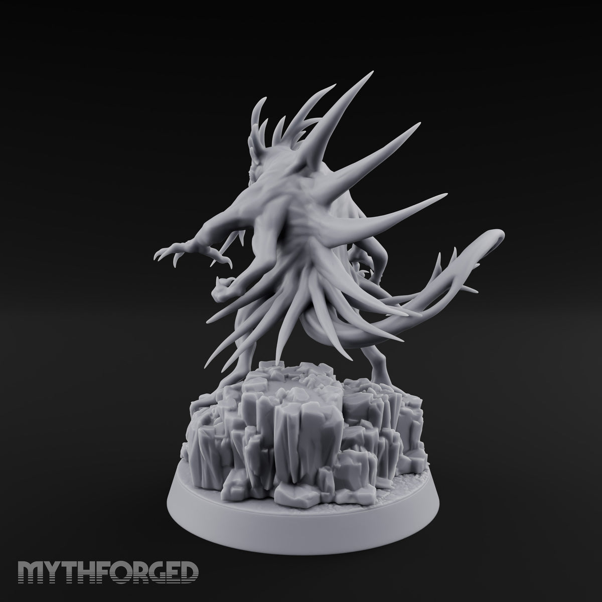 Bristling with Rage Hound of Tindalos C Miniature for Dungeons and Dragons, Pathfinder or other TTRPGs