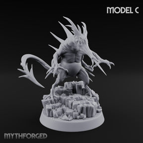 Bristling with Rage Hound of Tindalos C Miniature for Dungeons and Dragons, Pathfinder or other TTRPGs