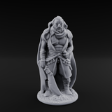 Blade Dragging Human Desert Rogue Miniature for Dungeons and Dragons, Pathfinder or other TTRPGs