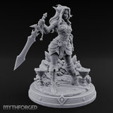 Jagged Blade Raised Smirking Elf Warrior gallery 2