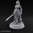 Jagged Blade Trailing Elf Warrior — 32mm