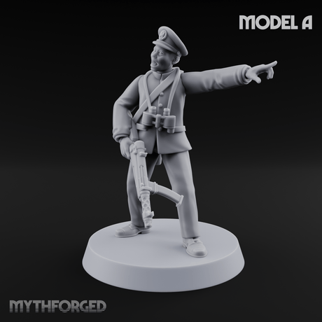 Weird War Japanese NCO Soldier A Miniature for Dungeons and Dragons, Pathfinder or other TTRPGs