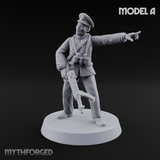 Weird War Japanese NCO Soldier A Miniature for Dungeons and Dragons, Pathfinder or other TTRPGs