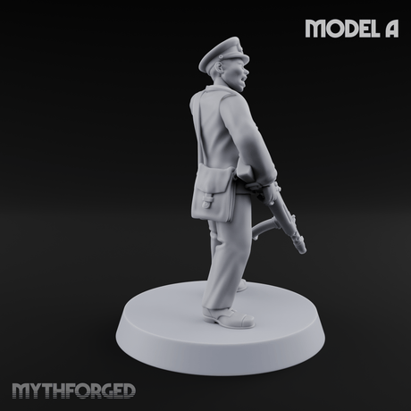 Weird War Japanese NCO Soldier A Miniature for Dungeons and Dragons, Pathfinder or other TTRPGs