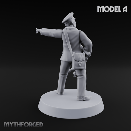 Weird War Japanese NCO Soldier A Miniature for Dungeons and Dragons, Pathfinder or other TTRPGs