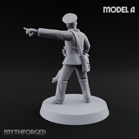 Weird War Japanese NCO Soldier A Miniature for Dungeons and Dragons, Pathfinder or other TTRPGs