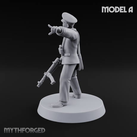 Weird War Japanese NCO Soldier A Miniature for Dungeons and Dragons, Pathfinder or other TTRPGs
