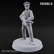 Weird War Japanese NCO Soldier B Miniature for Dungeons and Dragons, Pathfinder or other TTRPGs
