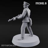 Weird War Japanese NCO Soldier B Miniature for Dungeons and Dragons, Pathfinder or other TTRPGs