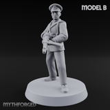 Weird War Japanese NCO Soldier B Miniature for Dungeons and Dragons, Pathfinder or other TTRPGs