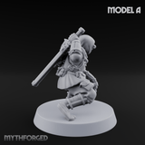 Weird War Japanese Ninja Soldiers A Miniature for Dungeons and Dragons, Pathfinder or other TTRPGs