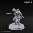 Weird War Japanese Ninja Soldiers B Miniature for Dungeons and Dragons, Pathfinder or other TTRPGs