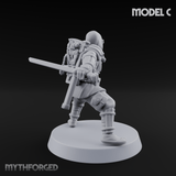 Weird War Japanese Ninja Soldiers C Miniature for Dungeons and Dragons, Pathfinder or other TTRPGs