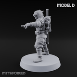 Weird War Japanese Ninja Soldiers D Miniature for Dungeons and Dragons, Pathfinder or other TTRPGs