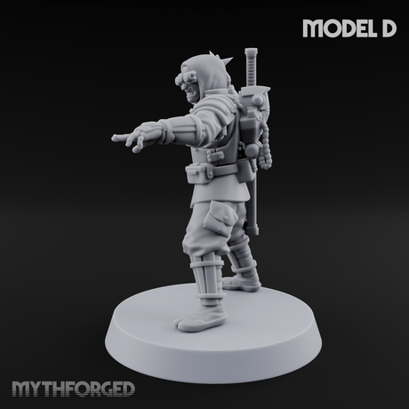 Weird War Japanese Ninja Soldiers D Miniature for Dungeons and Dragons, Pathfinder or other TTRPGs