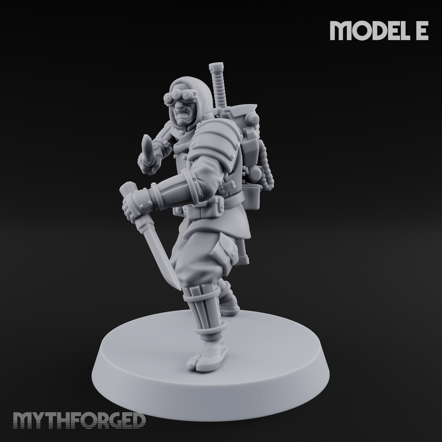 Weird War Japanese Ninja Soldiers E Miniature for Dungeons and Dragons, Pathfinder or other TTRPGs