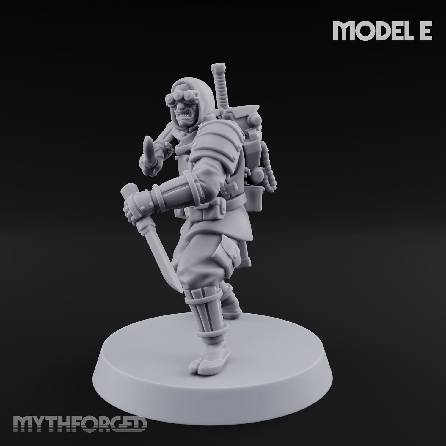 Weird War Japanese Ninja Soldiers E Miniature for Dungeons and Dragons, Pathfinder or other TTRPGs