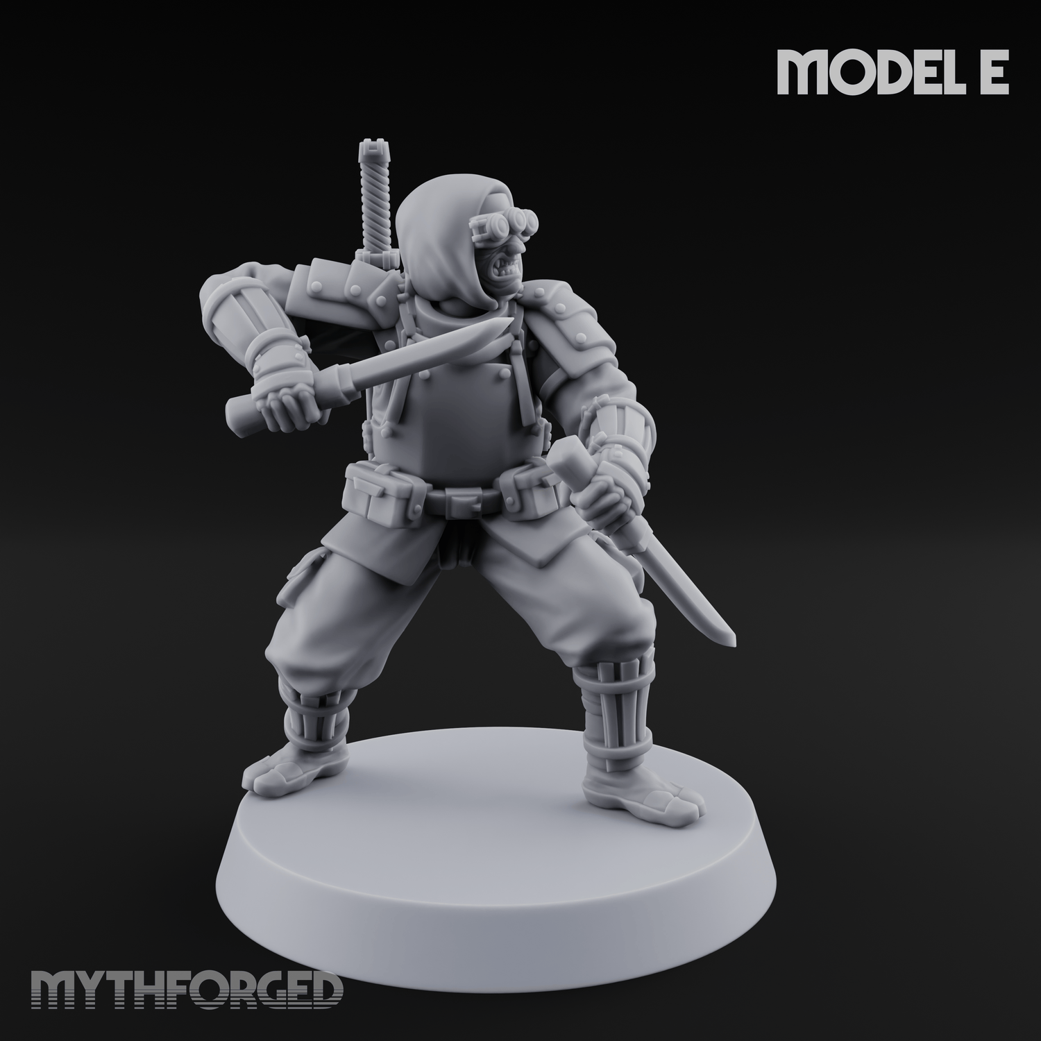 Weird War Japanese Ninja Soldiers E Miniature for Dungeons and Dragons, Pathfinder or other TTRPGs