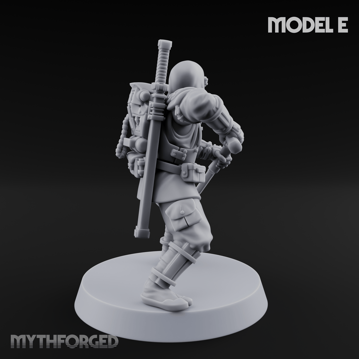 Weird War Japanese Ninja Soldiers E Miniature for Dungeons and Dragons, Pathfinder or other TTRPGs