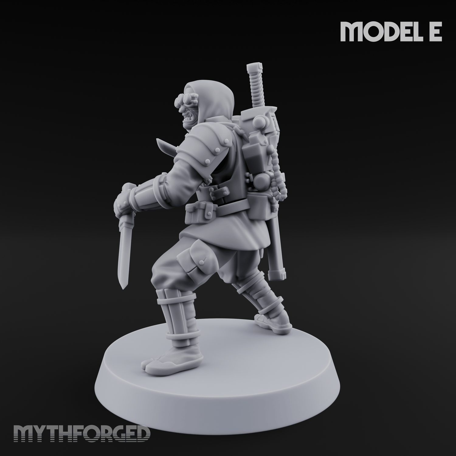 Weird War Japanese Ninja Soldiers E Miniature for Dungeons and Dragons, Pathfinder or other TTRPGs
