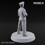 Weird War Japanese Officers B Miniature for Dungeons and Dragons, Pathfinder or other TTRPGs