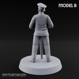Weird War Japanese Officers B Miniature for Dungeons and Dragons, Pathfinder or other TTRPGs