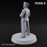 Weird War Japanese Officers B Miniature for Dungeons and Dragons, Pathfinder or other TTRPGs