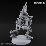 Weird War Japanese Walker Pilots B Miniature for Dungeons and Dragons, Pathfinder or other TTRPGs