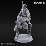 Weird War Japanese Walker Pilots B Miniature for Dungeons and Dragons, Pathfinder or other TTRPGs