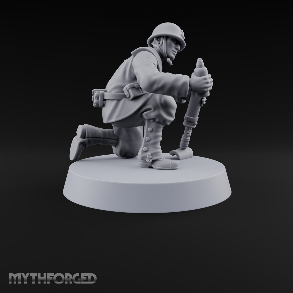 Bombs Away Human Naval Mortar Crew — A