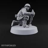 Bombs Away Human Naval Mortar Crew — A