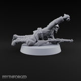 Bombs Away Human Naval Mortar Crew — B