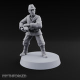 Prepare the Barrage Japanese Naval Howitzer Team — D