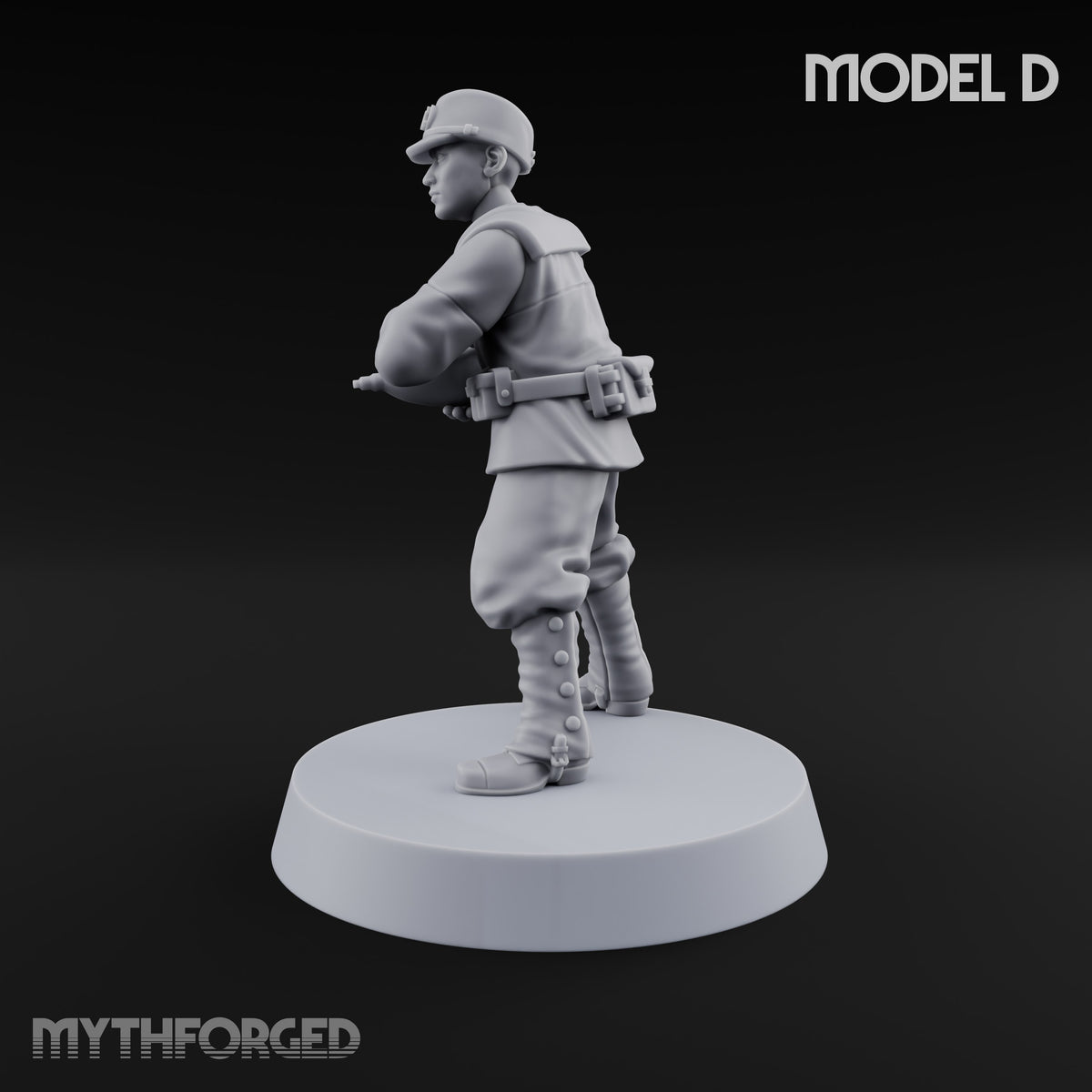Prepare the Barrage Japanese Naval Howitzer Team — D