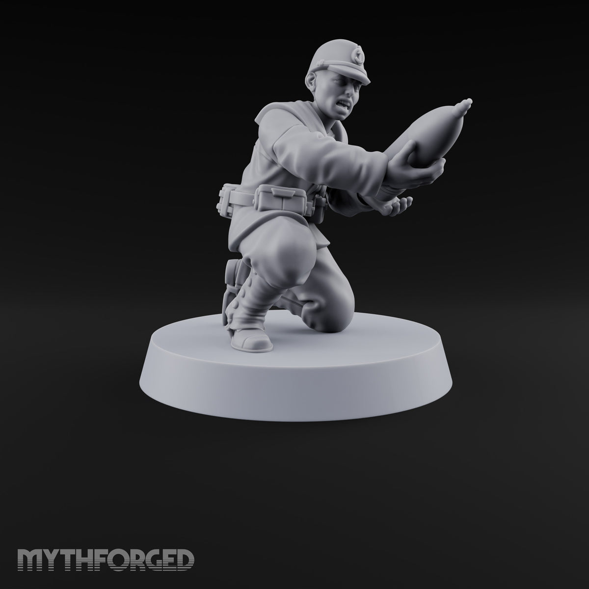 Prepare the Barrage Japanese Naval Howitzer Team — E