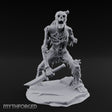 Jaw Gaping Blade Dragging Skeleton Warrior Miniature for Dungeons and Dragons, Pathfinder or other TTRPGs
