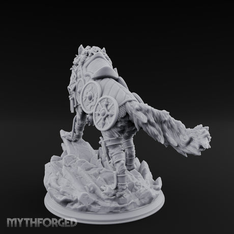 Jaws Snapping Lunging Armoured Dire Wolf gallery 9