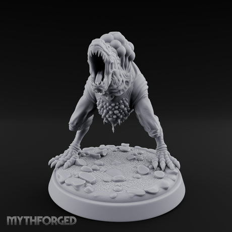 Jaws Wide Charging Mould Creature Miniature for Dungeons and Dragons, Pathfinder or other TTRPGs