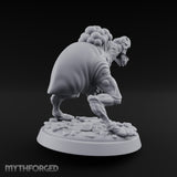 Jaws Wide Charging Mould Creature Miniature for Dungeons and Dragons, Pathfinder or other TTRPGs