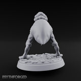 Jaws Wide Charging Mould Creature Miniature for Dungeons and Dragons, Pathfinder or other TTRPGs
