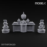 Appraised Under Glass Wooden Jeweler Shop Furniture C