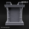 Appraised Under Glass Wooden Jeweler Shop Furniture E