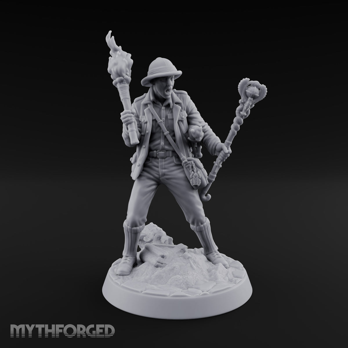 Torch Against Terror Human Occultist